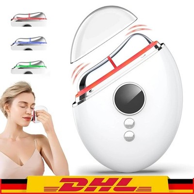 Profi EMS Gua Sha elektrisch Gesichtsmassagegerät Face Massager Facelift mit LED