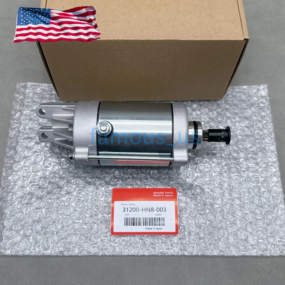 New Starter Motor for Honda Rincon 650 680 Big Red 700 Pioneer 700-4 - Image 4 of 4