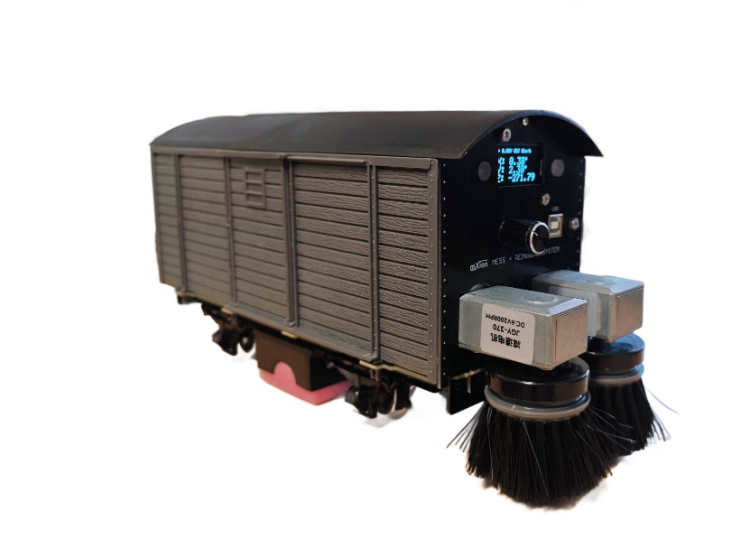 Polierwagen, Bürstenwagen, Cleaning, Monitoring Car, G Scale, Garden Railway, Of