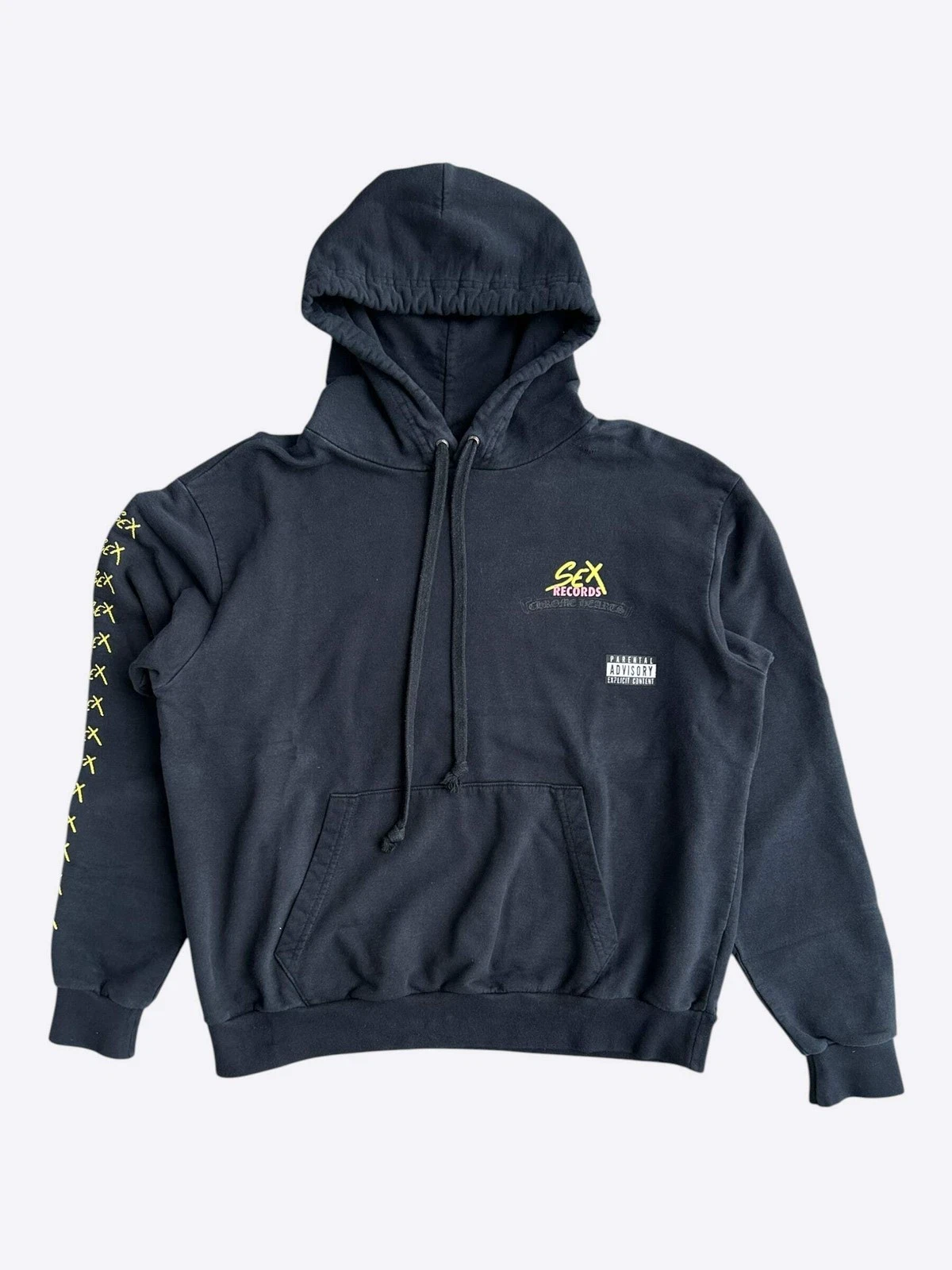 Chrome Hearts Matty Boy Black Sex Records Logo Hoodie
