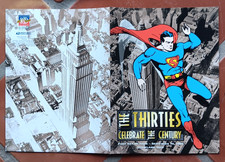 1930S DECADE SUPERMAN CELEBRATE THE CENTURY 9X12 1998 First Day Ceremony Program