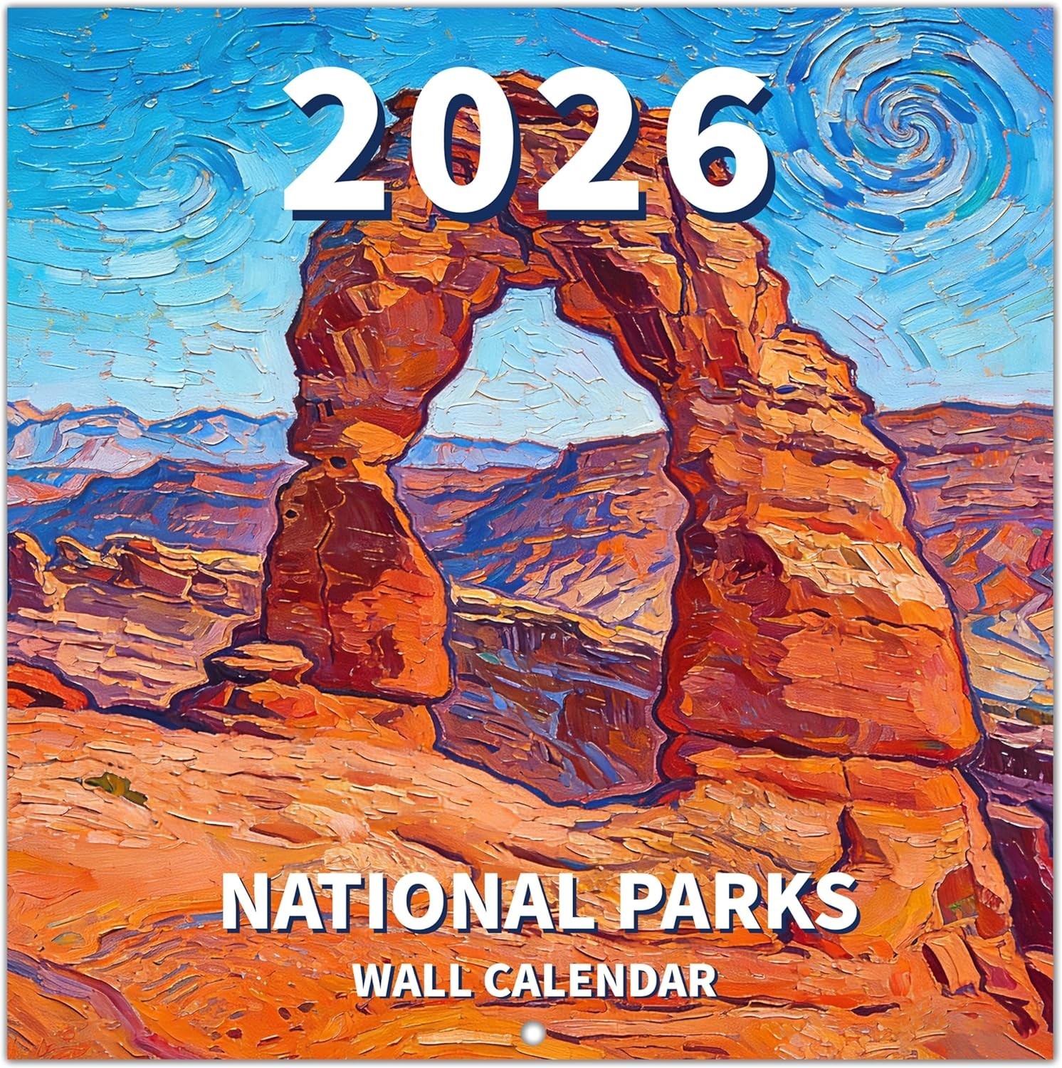 2026 Calendar, National Parks Wall Calendar 2026, Jan. 2026