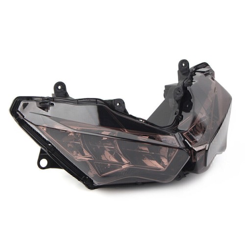 Front Headlight Assembly Headlamp For Kawasaki Ninja400 2018-23 Smoke Lens - Picture 3 of 10