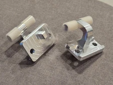 HAIER dryer - DOOR HINGES - set of 2 pieces,  replacing part no. 0180100072