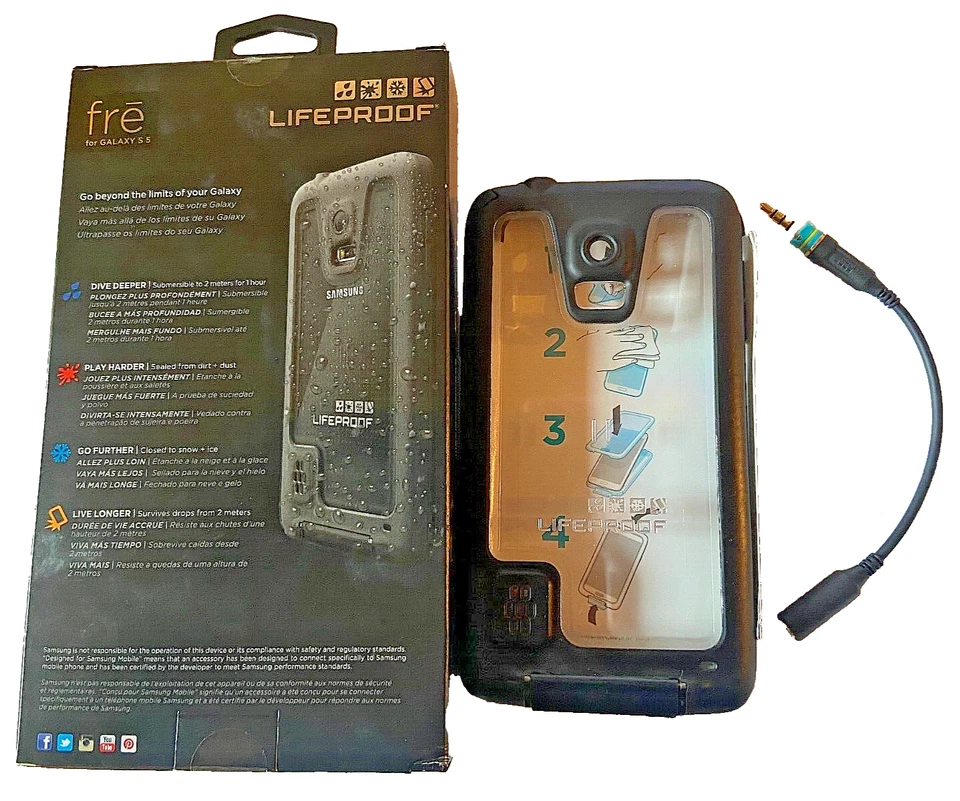 LifeProof Fre Case for Samsung Galaxy S5 - Black - Image 2 of 2