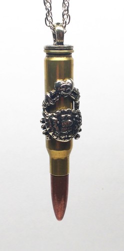 Love Bullet "Cancer" Silver Pendant - Picture 2 of 3