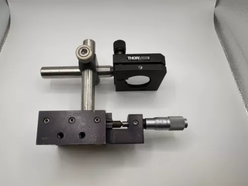 Thorlabs Optical Mirror w/ Mitutoyo Micromanipulator
