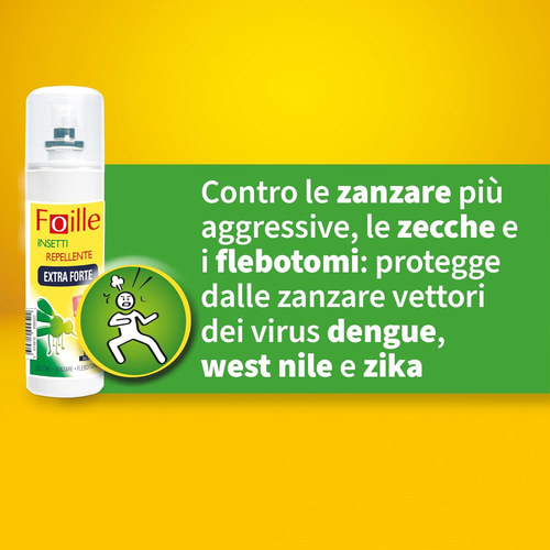Insetti Repellente Extra Forte, DEET 50%, Spray Contro Zanzare Anche Portatrici - Foto 3 di 12