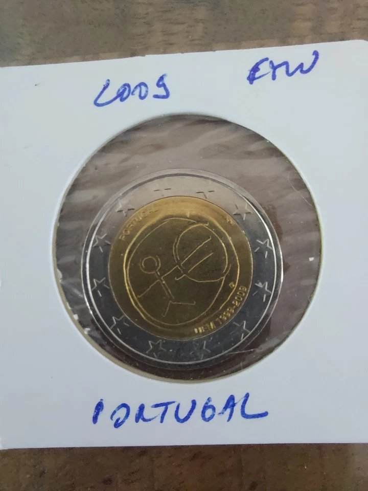 la 2.00 euro portugal 2009 emu - Photo 1/1