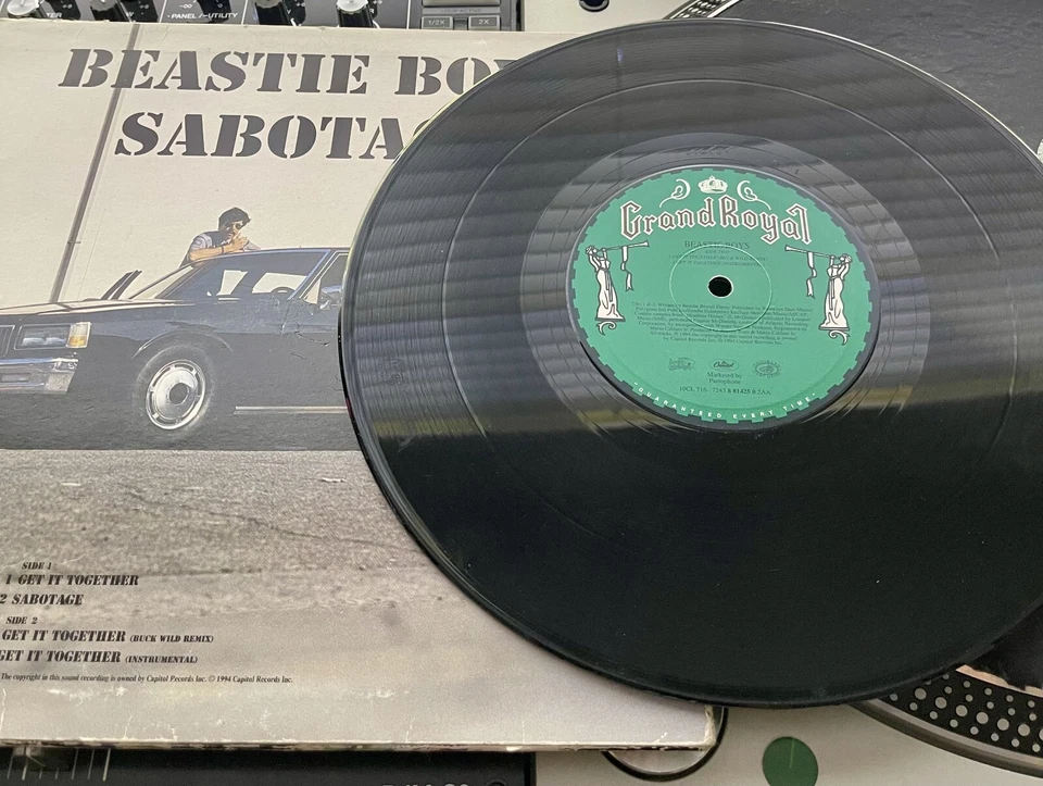 Beastie Boys – Get It Together OG 1994 EURO Press 10" In Picture Cover VG/VG - Imagem 4 de 4