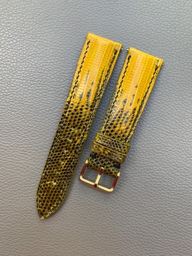 Genuine Real Lizard skin leather watch strap band 10...17 18 19 20 21 22 23 26mm - Picture 4 of 12