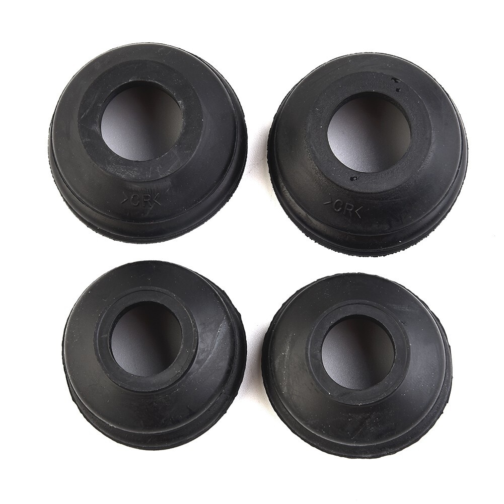 4pcs Universal Rubber Ball Joint Rubber Dust Boot Covers Track Rod End