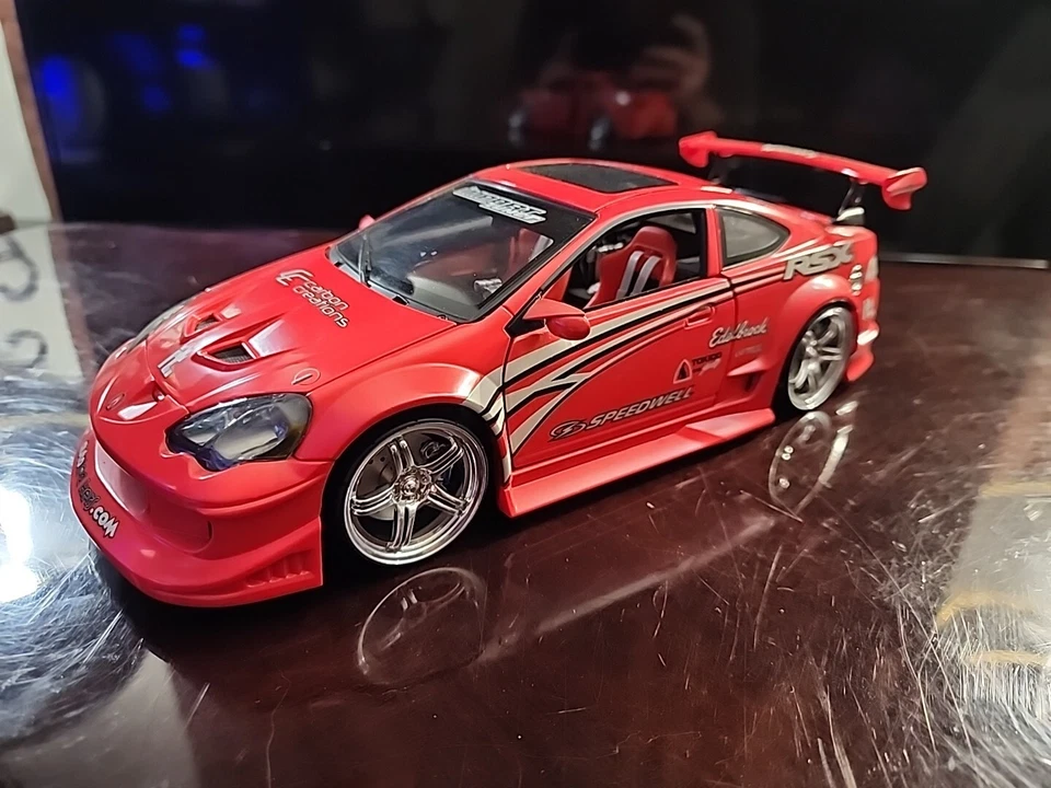Sintonizador de importación máquinas musculares Acrua RSX 1:18 coche fundido a presión Foto 2 de 4
