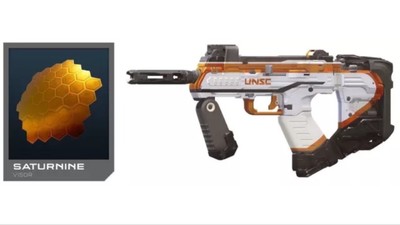 Xbox One - Halo 5: Guardians Projection SMG & Saturnine Visor DLC Xbox one