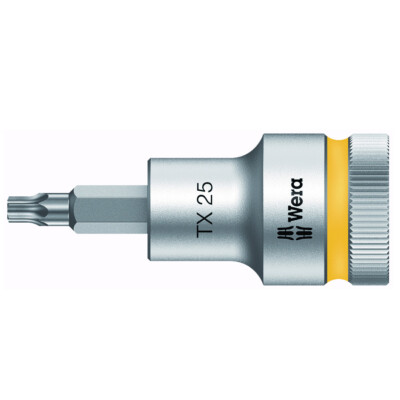 AERZETIX Kraft-Einsatz Steckschlüssel – 1/2" Vierkant, Innensechskant 13 Mm, Aus CrV-Stahl In Schwarz
