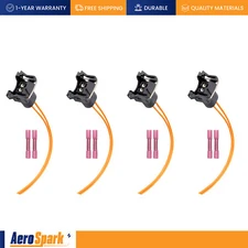4pcs Fuel Injector Harness Connectors Pigtail Plugs for Ford Chrysler Dodge SK25