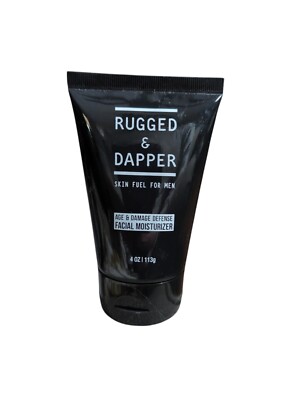 RUGGED & DAPPER Age Damage Defense Men's Facial Moisturizer Skin Fuel Anti-aging