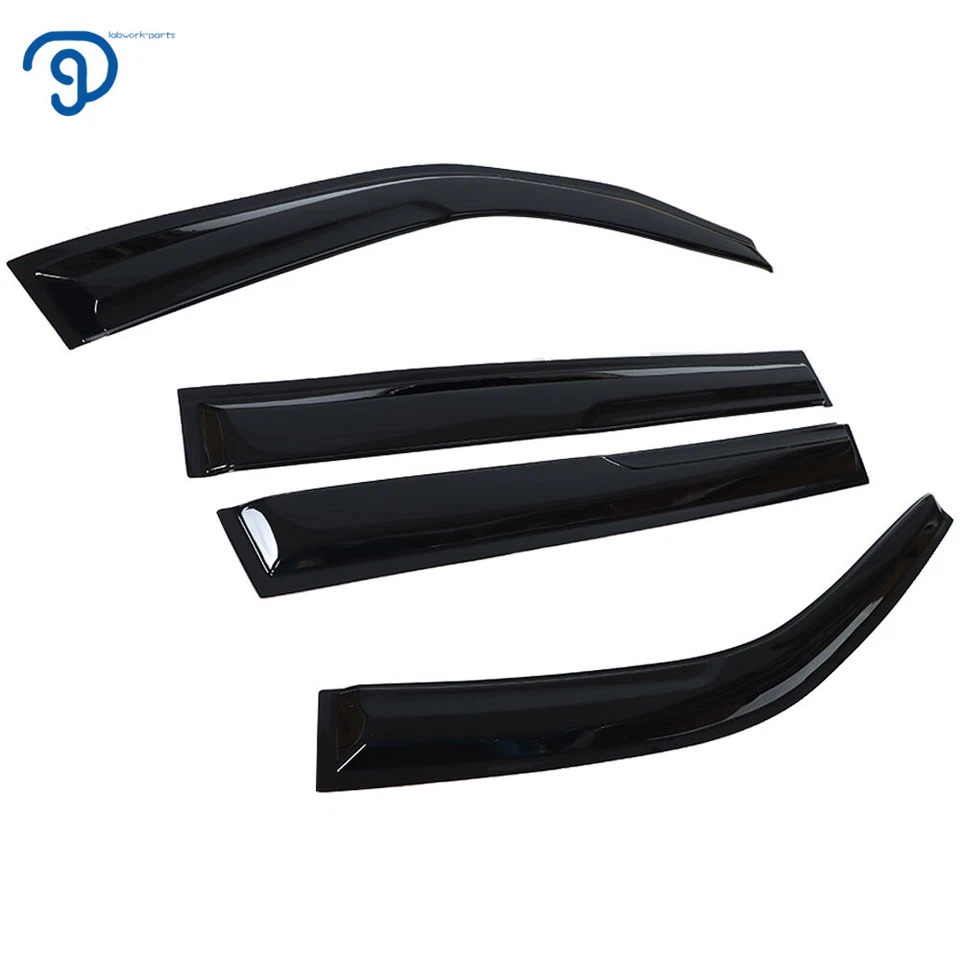 Window Visor For 2001-2007 Toyota Highlander Sun Rain Guard Wind Shade Deflector Foto 4 de 4
