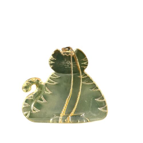 Gloria Duchin Árbol de Navidad Adorno Gato y Ángel Color Dorado - Imagen 3 de 5