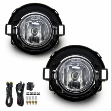 Fit For 2010-2017 Nissan Frontier Clear Lens 1 pair Front Bumper fog light