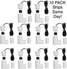 SS2 Style Condensate Overflow Safety Switch 3/4 PVC Float Switch 10 PACK HVAC