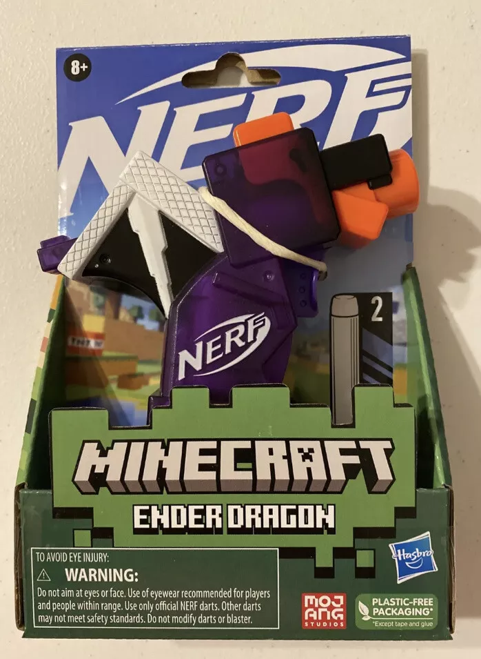 Nerf minecraft - blaster a flechettes ender dragon