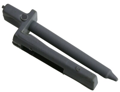 Genuine Smeg Dishwasher Basket Runner Rear Rail Stop Pin End Cap Clip – 2 Pack, Grey