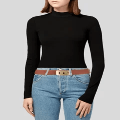 Diane Von Furstenberg Seraphina Leather Belt - Size Petite  display picture 1