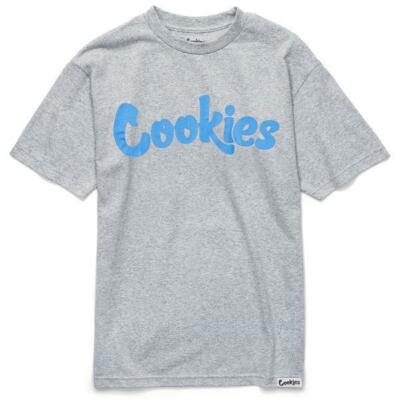 NWT Berner Cookies Clothing SF Original Logo Heather/Blue Tee