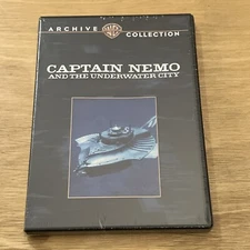 Captain NEMO and the Underwater City (DVD, 1969) New -- Sealed!