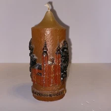 Schloss Banz Vierzehnheiligen Germany Carved Candle Vintage