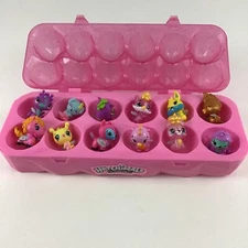 Hatchimals Colleggtibles Glittering Garden 12pc Mini Figures Storage Spin Master