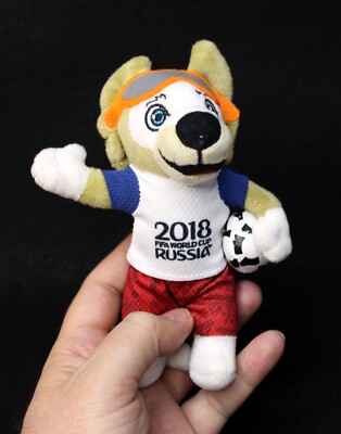 Peluche Mascotte Zabivaka 30 Cm - Officielle FIFA Coupe Du Monde 2018