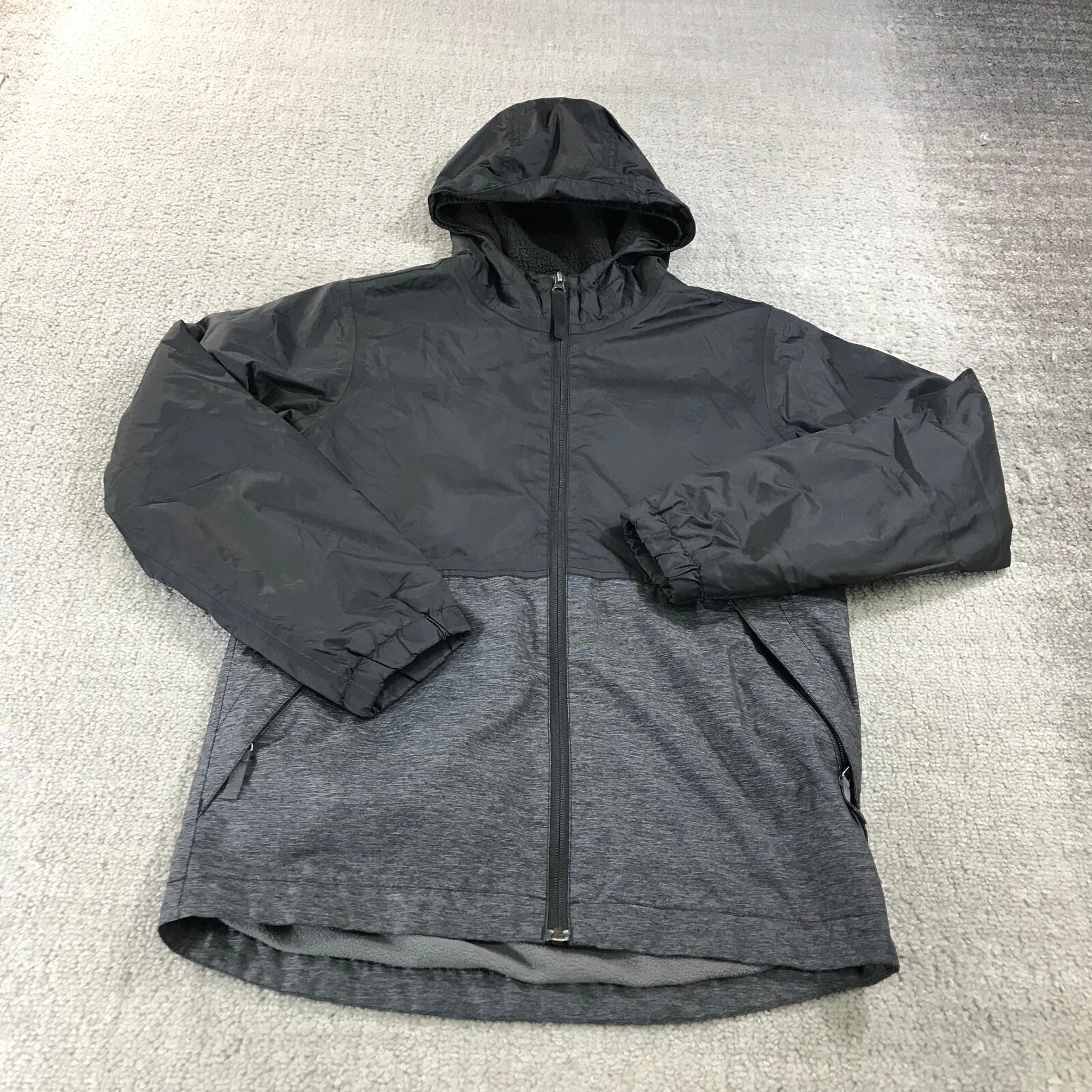 north-face full zip fleece casual jacket