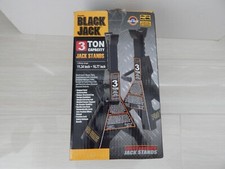 Torin Black Jack 6000 Lb 3 Ton Jack Stands Pair Set Black New