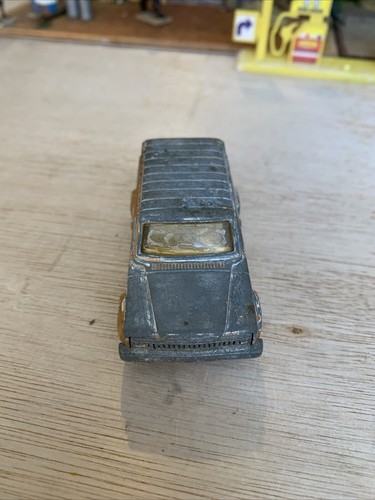 Majorette 4x4 Yellow Jeep Cherokee No 236 Big Chief Vintage Toy Car Diecast - Picture 4 of 9