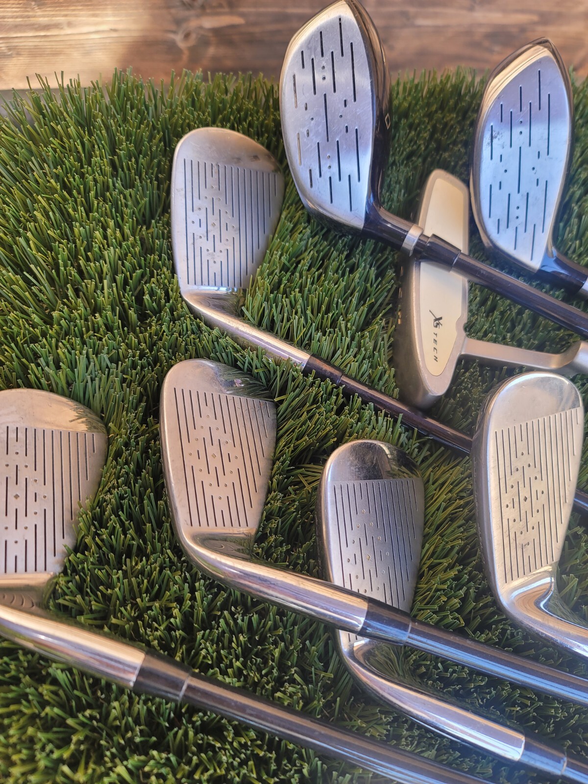 Golden Bear XS Tech Iron Woods Putter Golf Set With Graphite Shafts eBay