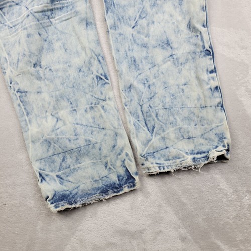 Jordan Craig Jeans Men 38x32 Acid Wash Whisker Fading Legacy Raphael Distressed - Picture 4 of 11