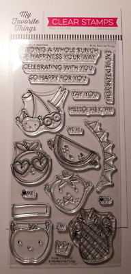Clear Stamp My favorite Things Stempel-Set Bunch of Happiness Obst