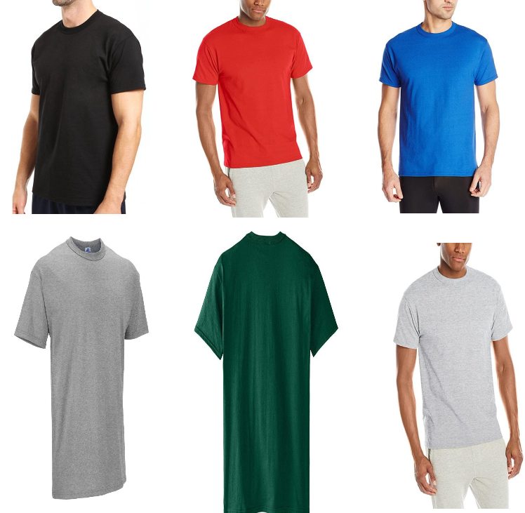 Russell Athletic 64030MK Adult Men's NuBlend New T-Shirt Tee 9.95