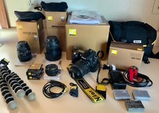 Look Nikon D 90 Camera and Lens Collection/Lot Mint