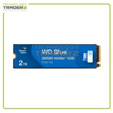 Western Digital WD Blue SN580 2TB M.2 NVMe Internal SSD Western Digital WD Blue SN580 2TB M.2 NVMe Internal SSD