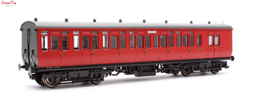 Dapol GWR Toplight Mainline City BR weinrot 2. Bremse 3757 S6 Spurweite OO | Zustand: New