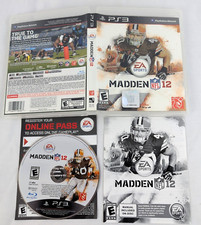 Madden NFL 12 PS3 PlayStation 3 - Game & Case Rated E