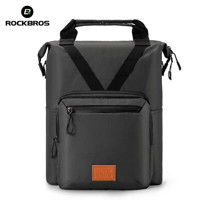 ROCKBROS Fahrrad-Fronttasche für Stadtfahrten, tragbarer Rucksack, Fahrradtasche - Bild 1 von 4