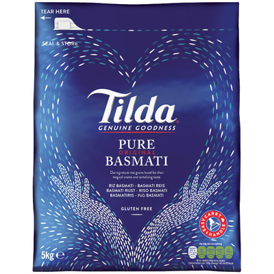 (1kg=5,- ) 5kg Tilda Basmati Reis