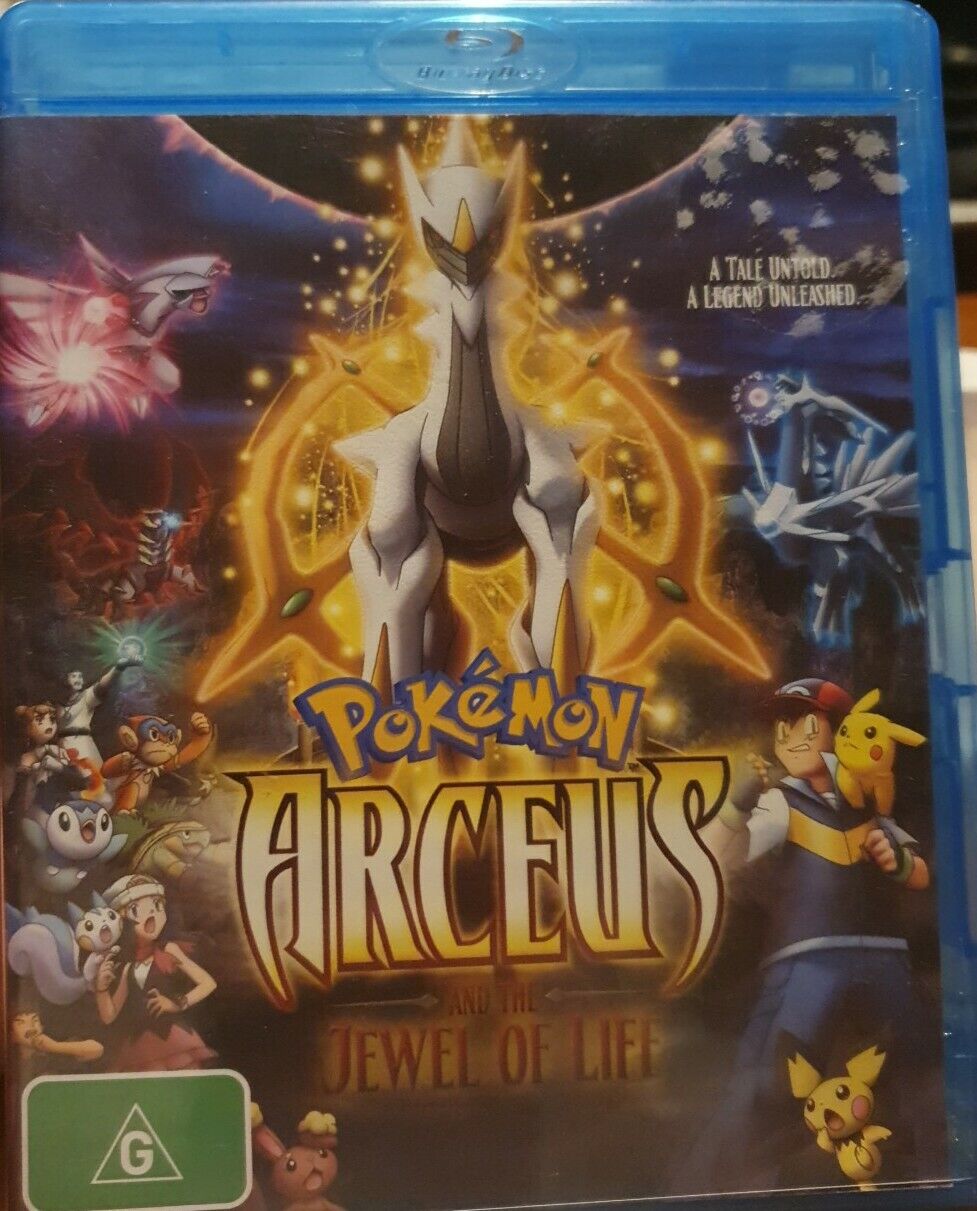 Pokemon: Arceus and the Jewel of Life by Sarah Natochenny, DVD