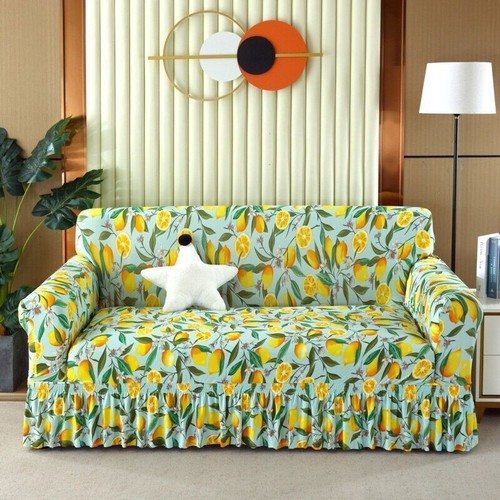 Stretch Couch Cover Sofa Covers Washable Furniture Protector for Dogs Corner - Picture 45 of 53