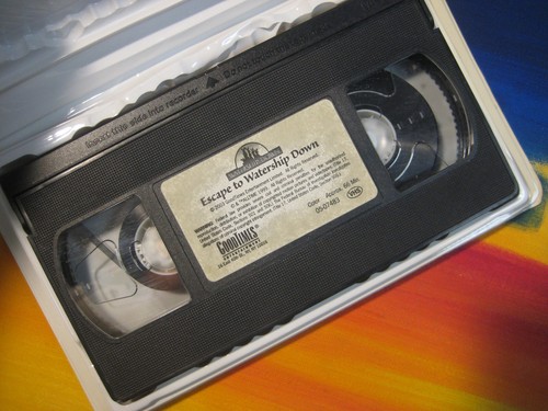 Escape to Watership Down TV Series Cartoon Video VHS Tape - Picture 4 of 4