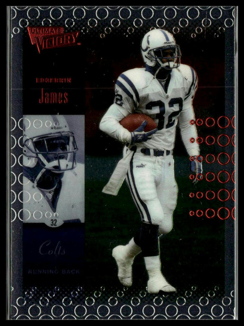 2000 Upper Deck Ultimate Victory #39 Edgerrin James Red Parallel